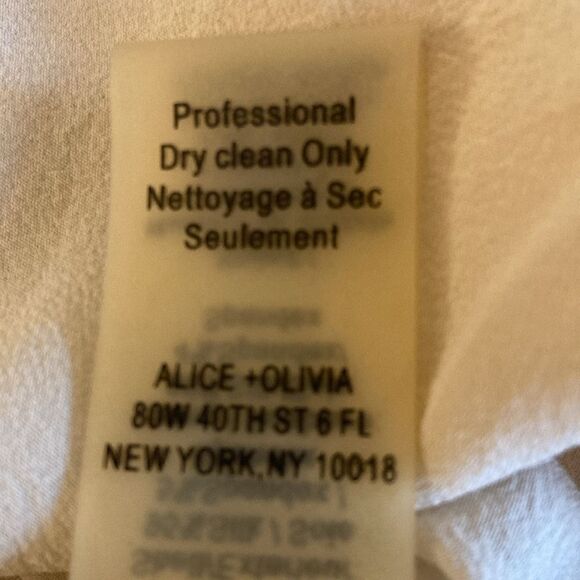 Alice & Olivia Brown & Tan Striped Racerback Silk Mini Dress. Size XS. - Picture 9 of 9